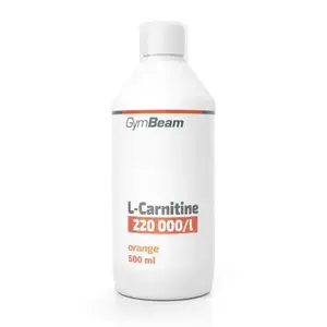 GymBeam Spalovač tuků L-Karnitin 500 ml - pomeranč obraz
