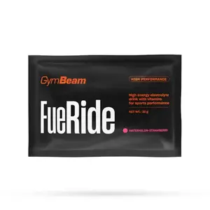 GymBeam Sportovní nápoj FueRide 32 g - vodní meloun jahoda obraz