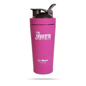 GymBeam Steel The Joker™ fialovo-černý šejkr 750 ml obraz
