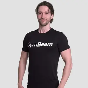 GymBeam T-Shirt Essence Black - XL obraz