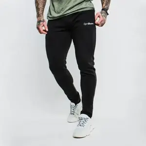 Tepláky Slimfit Black - GymBeam obraz