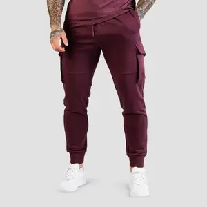 Tepláky TRN Eggplant S - GymBeam obraz