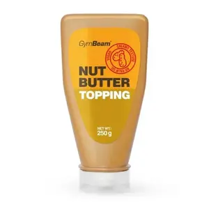 GymBeam Topping z arašídového másla 250 g obraz