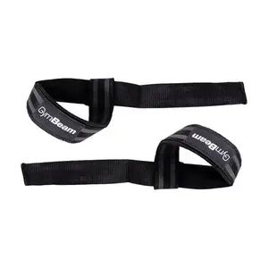 GymBeam Trhačky LIFT Black Grey - uni - černá - šedá obraz