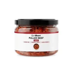 GymBeam Trhané hovězí Chilli 250 g obraz