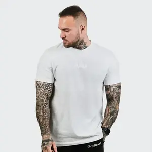 GymBeam Tričko FIT Grey - M obraz