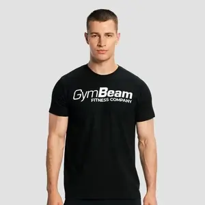 GymBeam Tričko Fitness Black - S obraz
