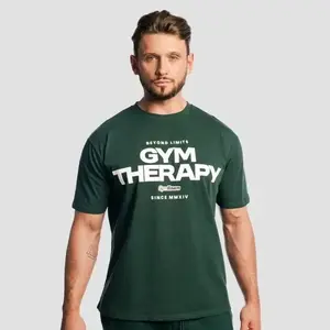 GymBeam Tričko Gym Therapy Forest - S obraz