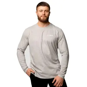 GymBeam Triko Basic s dlouhým rukavem Grey - XL obraz