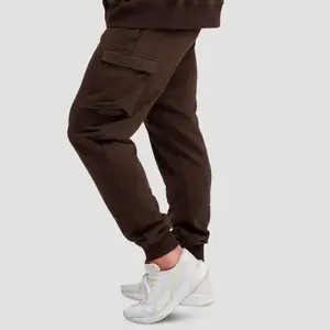 GymBeam Utility Joggers Brown - M obraz