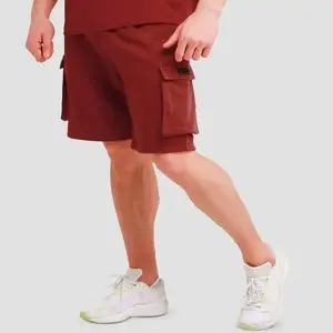GymBeam Utility Shorts Red - L obraz