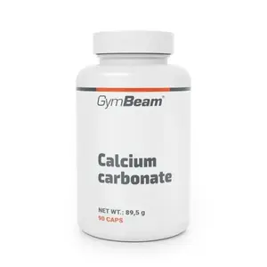 GymBeam Vápník (uhličitan vápenatý) 90 kaps. obraz