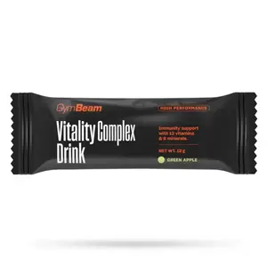 GymBeam Vitality Complex Drink 12 g - zelené jablko obraz