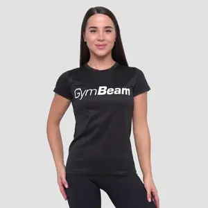 GymBeam Women‘s Mesh T-Shirt Essence Black - M obraz