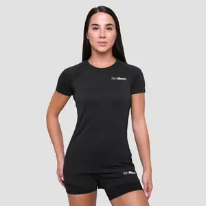 GymBeam Women‘s Pulse Running T-shirt Black - S obraz