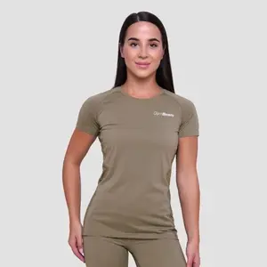 GymBeam Women‘s Pulse Running T-shirt Vetiver - XXL obraz