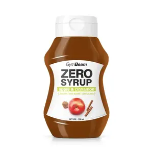 GymBeam ZERO SIRUP Jablko skořice 350 ml obraz