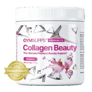 GymSupps GymSupps Collagen Beauty 120g - Jahoda obraz