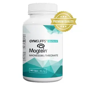 GymSupps GymSupps Magtein Magnesium L-Threonate 90 kapslí obraz