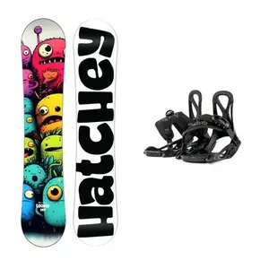 Hatchey Loony dětský snowboard + Beany Kido vázání - 105 cm + XXS (EU 25-32) obraz