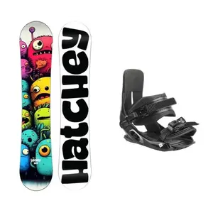 Hatchey Loony dětský snowboard + Hatchey Tactic Junior vázání - 105 cm + Velikost: XS/S (EU 33-39) obraz