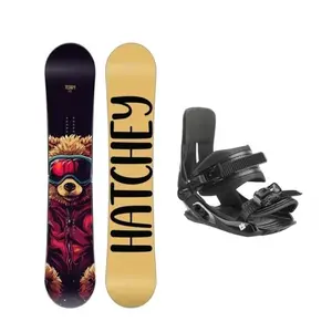 Hatchey Teddy dětský snowboard + Hatchey Tactic Junior vázání - 80 cm + Velikost: XS/S (EU 33-39) obraz
