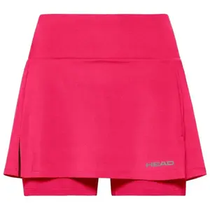 HEAD Club Basic Skort Girls tmavě růžová dětská sukně - 164 obraz