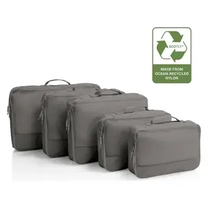Heys Ecotex Packing Cube 5 Pc Set Grey Stone obraz