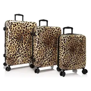 Heys Elite Brown Leopard S, M, L sada kufrů obraz