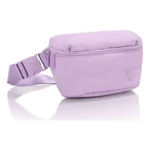 Heys Puffer Mini Waist Bag fialová dámská ledvinka obraz