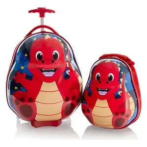 Heys Travel Tots Dinosaur červená dětská sada kufru a batohu obraz