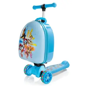 Heys Turbo Tots Scooter Paw Patrol světle modrý dětský kufr obraz