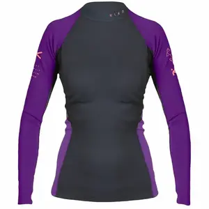 Hiko SYMBIO NEW 1, 5 mm dámské neoprenové triko s dlouhým rukávem - XL fialová obraz