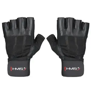 HMS Fitness rukavice RST04 černé - S obraz