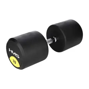 HMS HG Pro 70 kg pogumovaná jednoruční činka obraz
