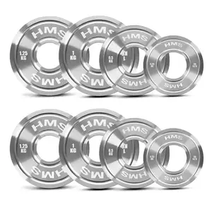 HMS Sada ocelových olympijských kotoučů TOS 2 x 0, 25 - 1, 25 kg (6 kg) obraz