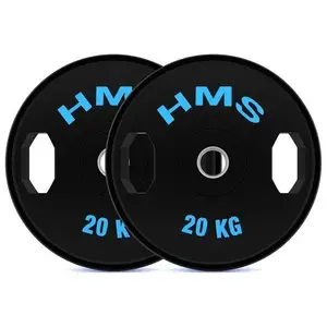 HMS TOG20 2 x 20 kg sada pogumovaných olympijských kotoučů obraz