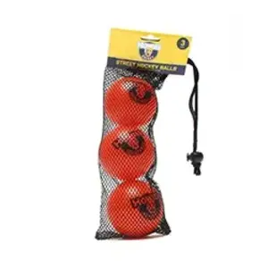 Howies Low Bounce 3 Pack hokejbalový míček - Balení: 3 kusy, oficial, oranžová obraz