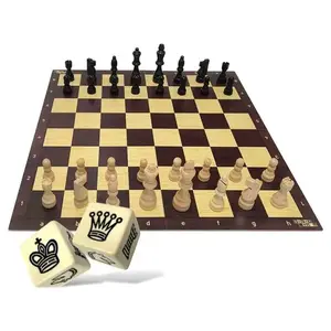 HSH FUNNY CHESS (dřevěná sada ekonomy) (AKČNÍ CENA) obraz