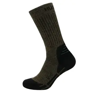Husky All Wool khaki ponožky - M (36-40) obraz