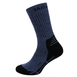 Husky All Wool modré ponožky - XL (45-48) obraz
