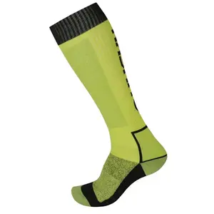 Husky Ponožky Snow Wool zelená/černá - M (36-40) obraz