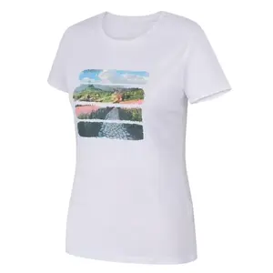 Husky Tee Flo L white - L obraz