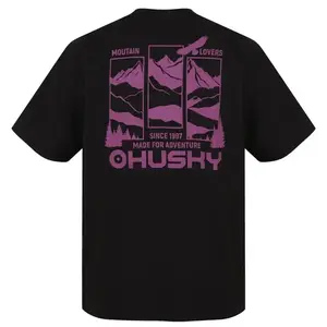 Husky Tee View M black - L obraz
