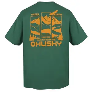 Husky Tee View M green - XXXL obraz