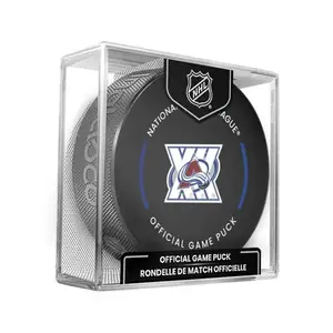 InGlasCo Fanouškovský puk NHL 30th Anniversary Game HS Cube (1ks) - Colorado Avalanche obraz
