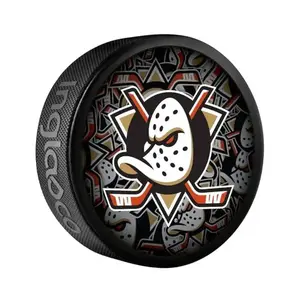 InGlasCo Fanouškovský puk NHL Clone Blister (1ks) - Anaheim Ducks obraz