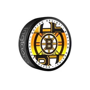InGlasCo Fanouškovský puk NHL Medallion Blister (1ks) - Boston Bruins obraz