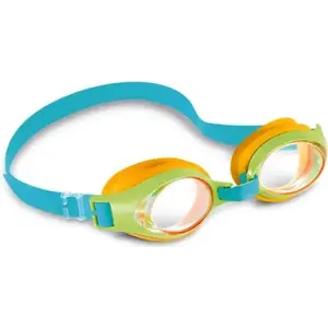 Intex Dětské plavecké brýlé 55611 JUNIOR - oranžová/zelená obraz