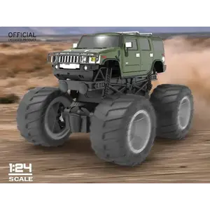 IQ models Hummer H2 Big Foot zelené 1/24 RC auto obraz